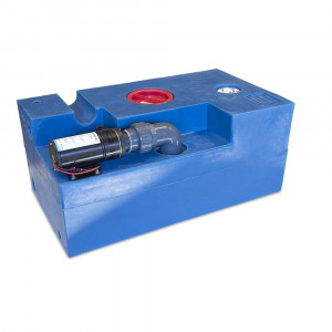 72L (19 G) Waste Water Tank CPL Macerator 12V