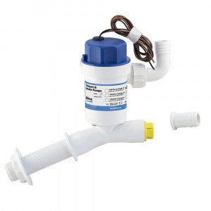 Twinport Aerator Pump 750GPH 12V Angled
