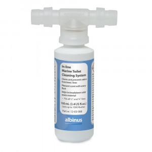 In-line Marine Toilet Cleaning System