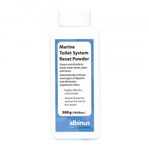 Marine Toilet System Reset Powder