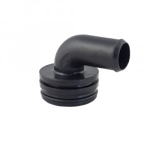 Inlet port  90 deg. 25 mm (1")