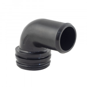 Outlet port 90 deg. 38 mm (1.1/2")