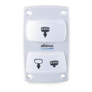 Control Panel Silent Electric Toilet Rocker Switch